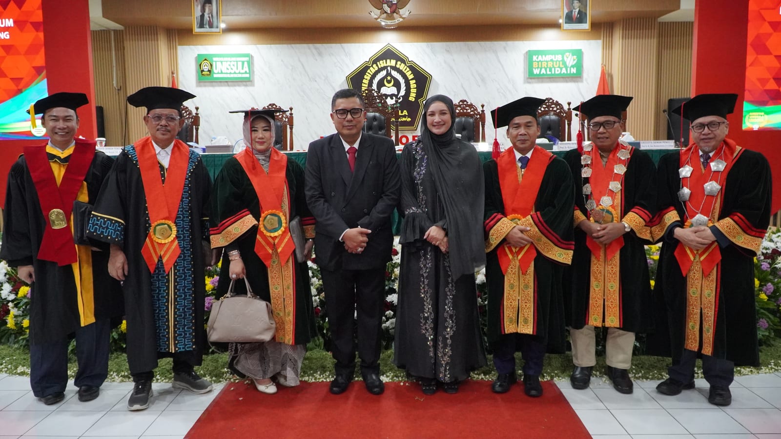 The examination board at a doctoral promotion, 14 February 2026