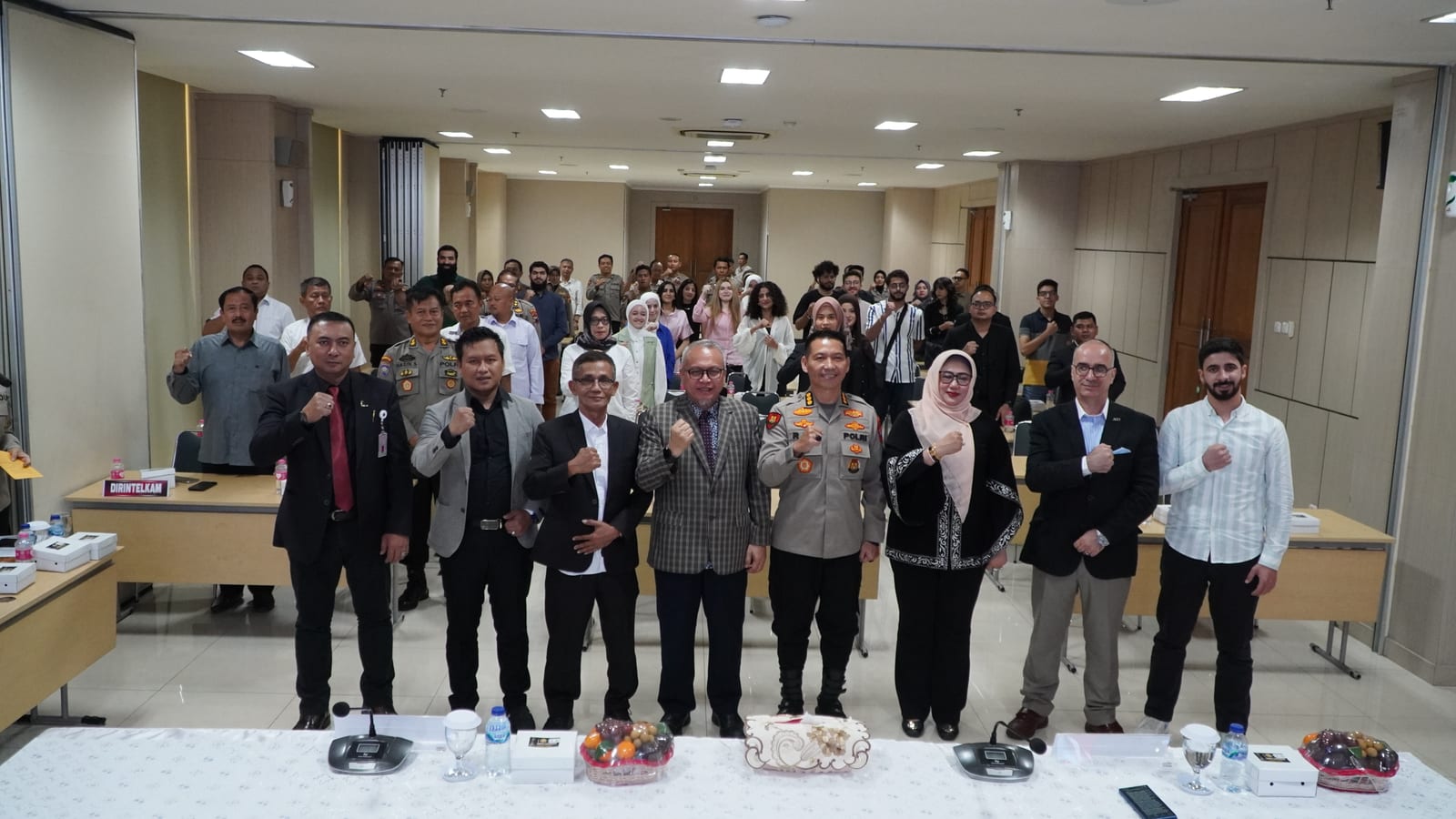 Academic visit to the Central Java Regional Police